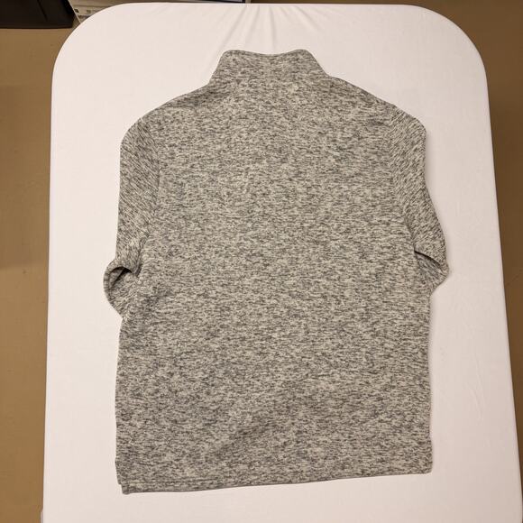 Beverly Hills Polo Club Sweater Men Sz XL Ivory Fleece Quarter-Zip Mock Neck NWT - Picture 12 of 12